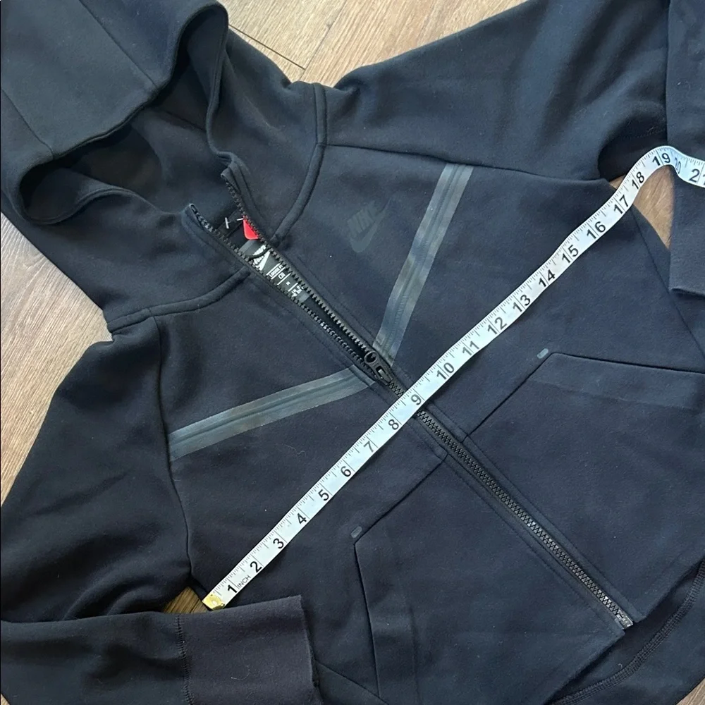 Nike Black Hooded Full-Zip Jacket !! Medium